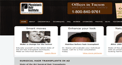 Desktop Screenshot of hairrestore.com